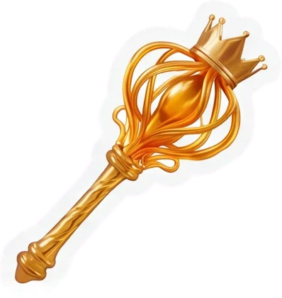 The Golden Caramel Scepter