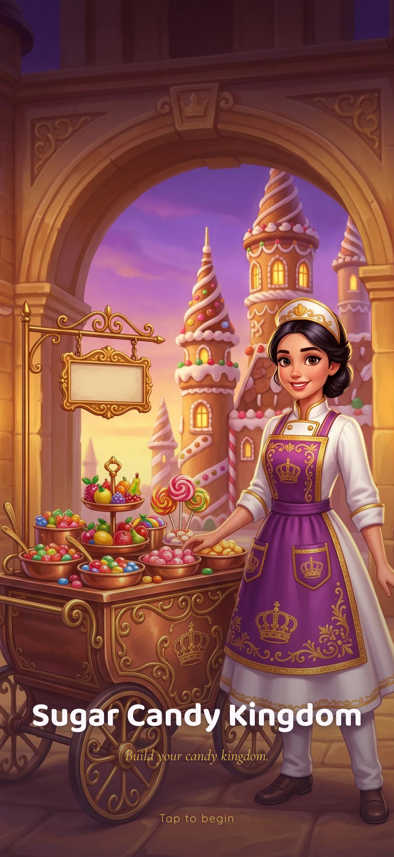 Sugar Candy Kingdom splash screen